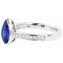 Afbeelding in Gallery-weergave laden, echte round diamant 3karaat watch profielweergave

