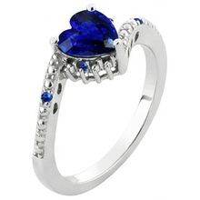 Afbeelding in Gallery-weergave laden, echte round diamant 2karaat ring bovenaanzicht
