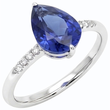Afbeelding in Gallery-weergave laden, echte round diamant 3karaat ring zijaanzicht
