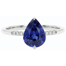 Afbeelding in Gallery-weergave laden, echte round diamant 3karaat ring profielweergave
