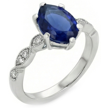 Afbeelding in Gallery-weergave laden, echte round diamant 2.50karaat ring vooraanzicht
