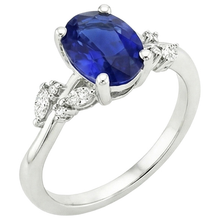 Afbeelding in Gallery-weergave laden, echte round diamant 4.50karaat ring zijaanzicht

