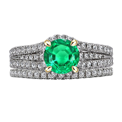 Handgemaakte Smaragd Sieraadsteen Ring 2,50 karaat – HarryChadEnt