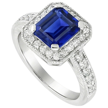 Afbeelding in Gallery-weergave laden, echte emerald smaragd 2.20karaat ring close-up detail
