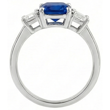 Afbeelding in Gallery-weergave laden, echte smaragd 2.50karaat ring op wit
