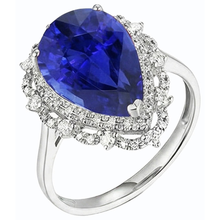 Afbeelding in Gallery-weergave laden, Enorme Saffieren Ring
