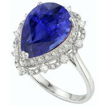 Afbeelding in Gallery-weergave laden, Enorme Saffieren Ring
