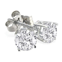 Afbeelding in Gallery-weergave laden, GIA-gecertificeerd Echte Diamant Oorbel 2.41 Karaat
