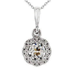Diamant Halo 2,50 karaat F/VS1 – 14K Witgoud