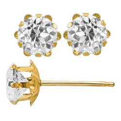 Fijne Diamant Oorbellen – 14 Karaat Geelgoud 3,50 karaat
