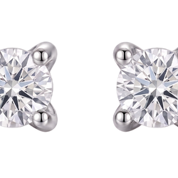 GIA-gecertificeerd Dames oorknopjes set 2.16 ct ronde Natuurlijke echte diamanten ( niet in een laboratorium gekweek...