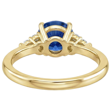 Afbeelding in Gallery-weergave laden, echte round diamant 2.50karaat ring op wit

