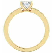 Afbeelding in Gallery-weergave laden, echte round diamant 1.75karaat ring op wit
