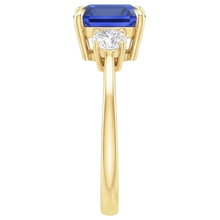 Afbeelding in Gallery-weergave laden, echte round diamant 2.75karaat ring profielweergave
