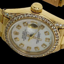 Afbeelding in Gallery-weergave laden, diamanten wijzerplaat Rolex
