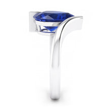 Afbeelding in Gallery-weergave laden, Gekleurde Steen Ring 14K Witgoud met Korenbloem Saffier – 1,50
