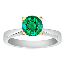 Afbeelding in Gallery-weergave laden, Elegant Gekleurde Steen Ring 3 karaat – hoofdaanzicht
