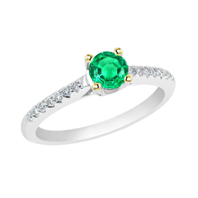 Afbeelding in Gallery-weergave laden, Luxe Sieraadsteen Ring 1 karaat – hoofdaanzicht
