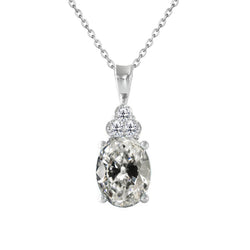 Stijlvol Druppel Hanger – Diamant 3 karaat door HarryChadEnt