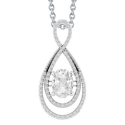 High-end Druppel Hanger – Fijne Diamant 2 karaat door