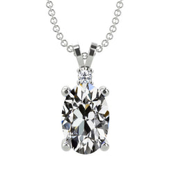 Diamant Hanger – 14K Witgoud 4,50 karaat