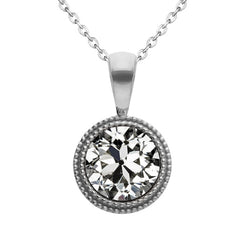 Hanger 14K Witgoud met Briljant – 2 karaat
