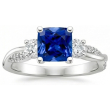 Afbeelding in Gallery-weergave laden, echte round diamant 2.75karaat ring close-up detail
