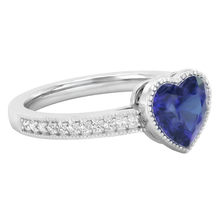 Afbeelding in Gallery-weergave laden, echte round diamant 1.50karaat watch bovenaanzicht
