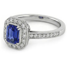 Afbeelding in Gallery-weergave laden, echte round diamant 3.50karaat ring close-up detail
