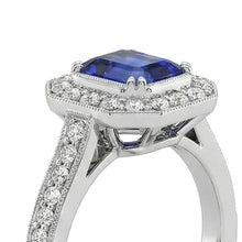 Afbeelding in Gallery-weergave laden, echte round diamant 3.50karaat ring profielweergave
