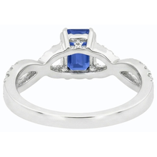 Afbeelding in Gallery-weergave laden, echte emerald smaragd 3karaat ring bovenaanzicht
