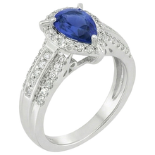 Afbeelding in Gallery-weergave laden, echte round diamant 5karaat ring zijaanzicht
