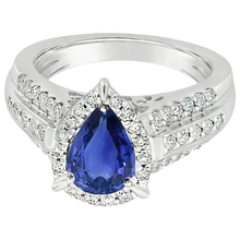 Afbeelding in Gallery-weergave laden, echte round diamant 5karaat ring bovenaanzicht
