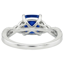 Afbeelding in Gallery-weergave laden, echte round diamant 2.75karaat ring op wit
