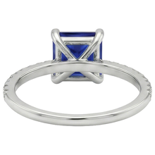 Afbeelding in Gallery-weergave laden, Natuurlijke Saffier Ring 5.50ct - Witgoud 14K
