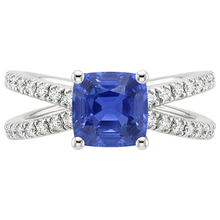 Afbeelding in Gallery-weergave laden, echte round diamant 2.75karaat ring close-up detail
