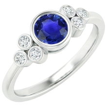 Afbeelding in Gallery-weergave laden, echte round diamant 1.75karaat watch vooraanzicht
