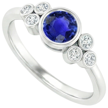 Afbeelding in Gallery-weergave laden, echte round diamant 1.75karaat watch close-up detail
