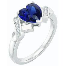 Afbeelding in Gallery-weergave laden, echte round diamant 2karaat ring zijaanzicht
