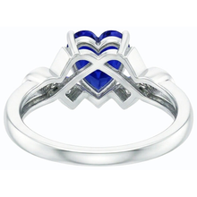 Afbeelding in Gallery-weergave laden, echte round diamant 2karaat ring close-up detail
