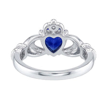 Afbeelding in Gallery-weergave laden, echte round diamant 2.25karaat ring profielweergave
