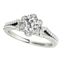 Natuurlijke Diamanten Ring 4.75ct - Witgoud 14K