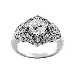Natuurlijke Diamanten Ring 3ct - Witgoud 14K