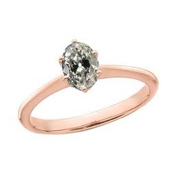 Natuurlijke Diamanten Ring 2.50ct - Roségoud 14K