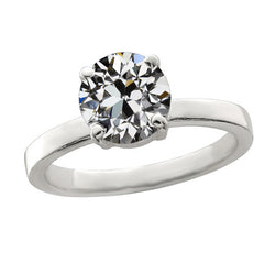 Natuurlijke Diamanten Ring 2ct - Witgoud 14K