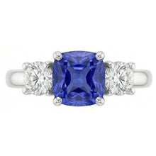 Afbeelding in Gallery-weergave laden, echte round diamant 1.50karaat ring close-up detail
