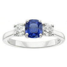 Afbeelding in Gallery-weergave laden, echte round diamant 1.50karaat ring bovenaanzicht
