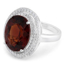 Afbeelding in Gallery-weergave laden, Granaat Cocktail Ring
