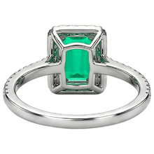 Afbeelding in Gallery-weergave laden, Colombiaanse Smaragd Edelsteen Ring – detailaanzicht
