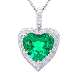 Fijne Smaragd Edelsteen Hanger – GIA Gekeurd 6 karaat